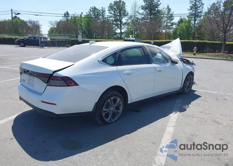 2024 Honda Accord Ex z USA, uszkodzony, nr VIN 1HGCY1F35RA063388